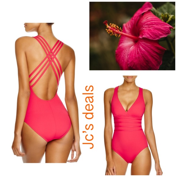 la blanca pink swimsuit